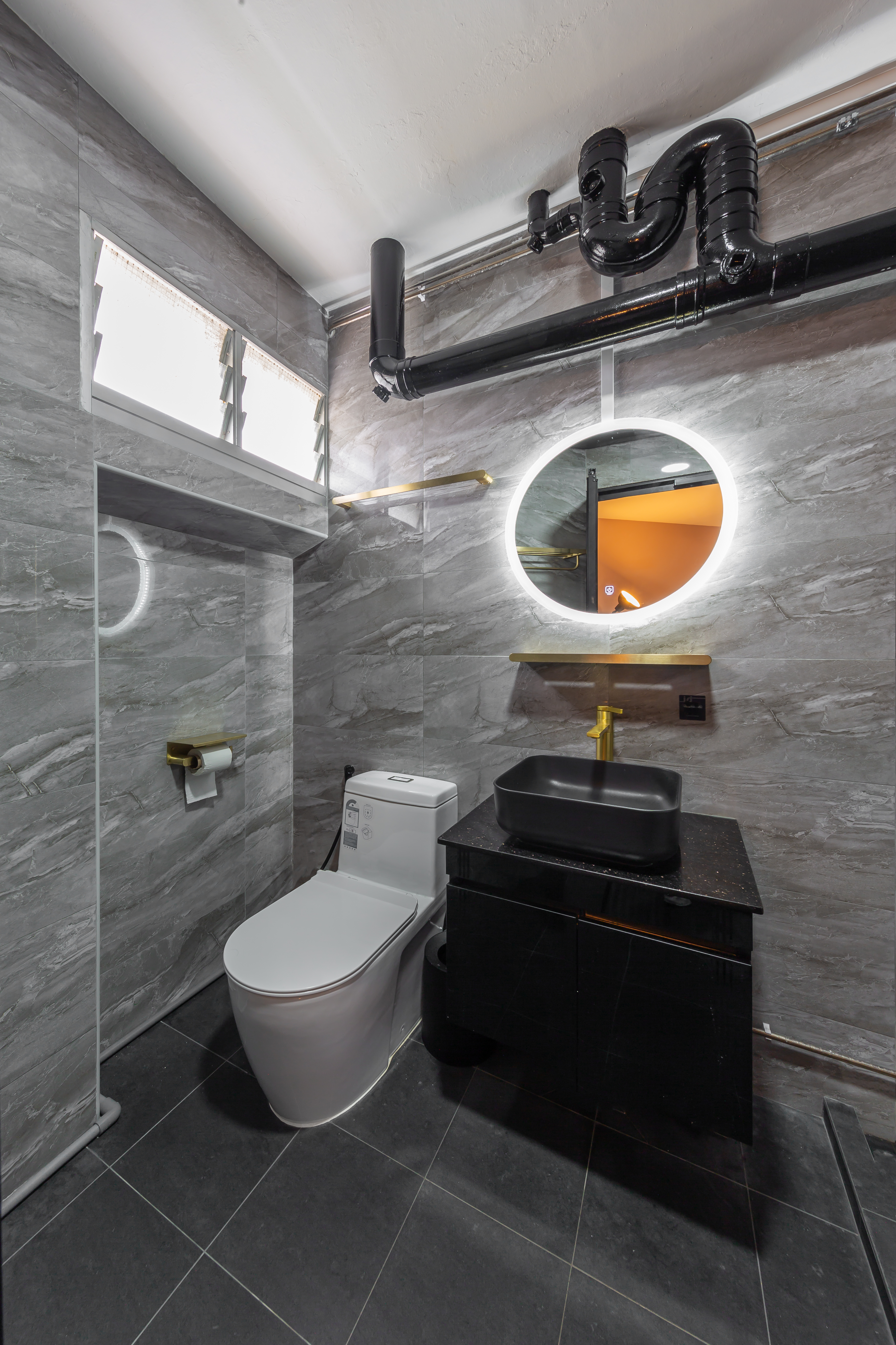 Modern Design - Bathroom - HDB 4 Room - Design by Promax Design Pte Ltd