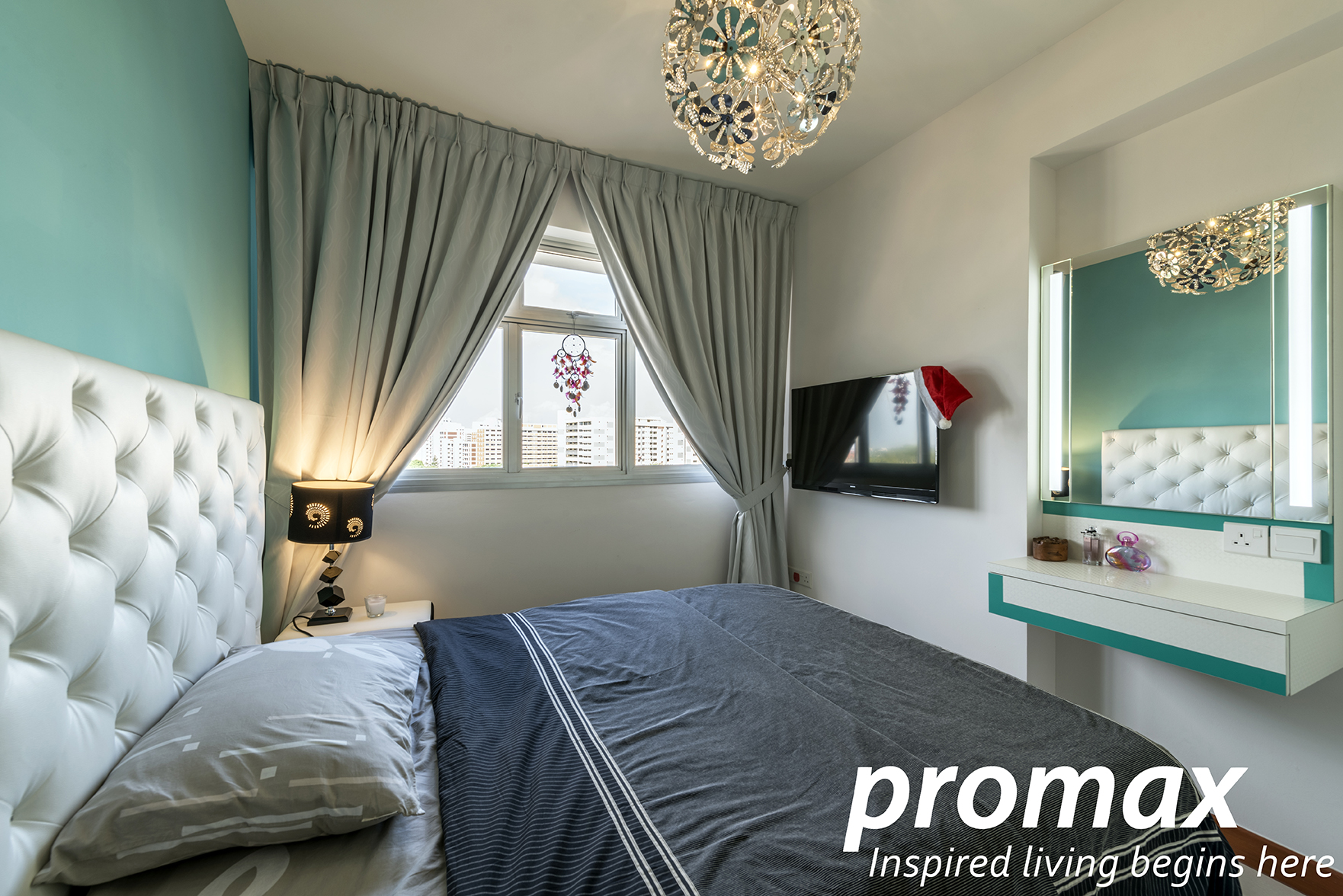 Contemporary, Modern Design - Bedroom - HDB 5 Room - Design by Promax Design Pte Ltd