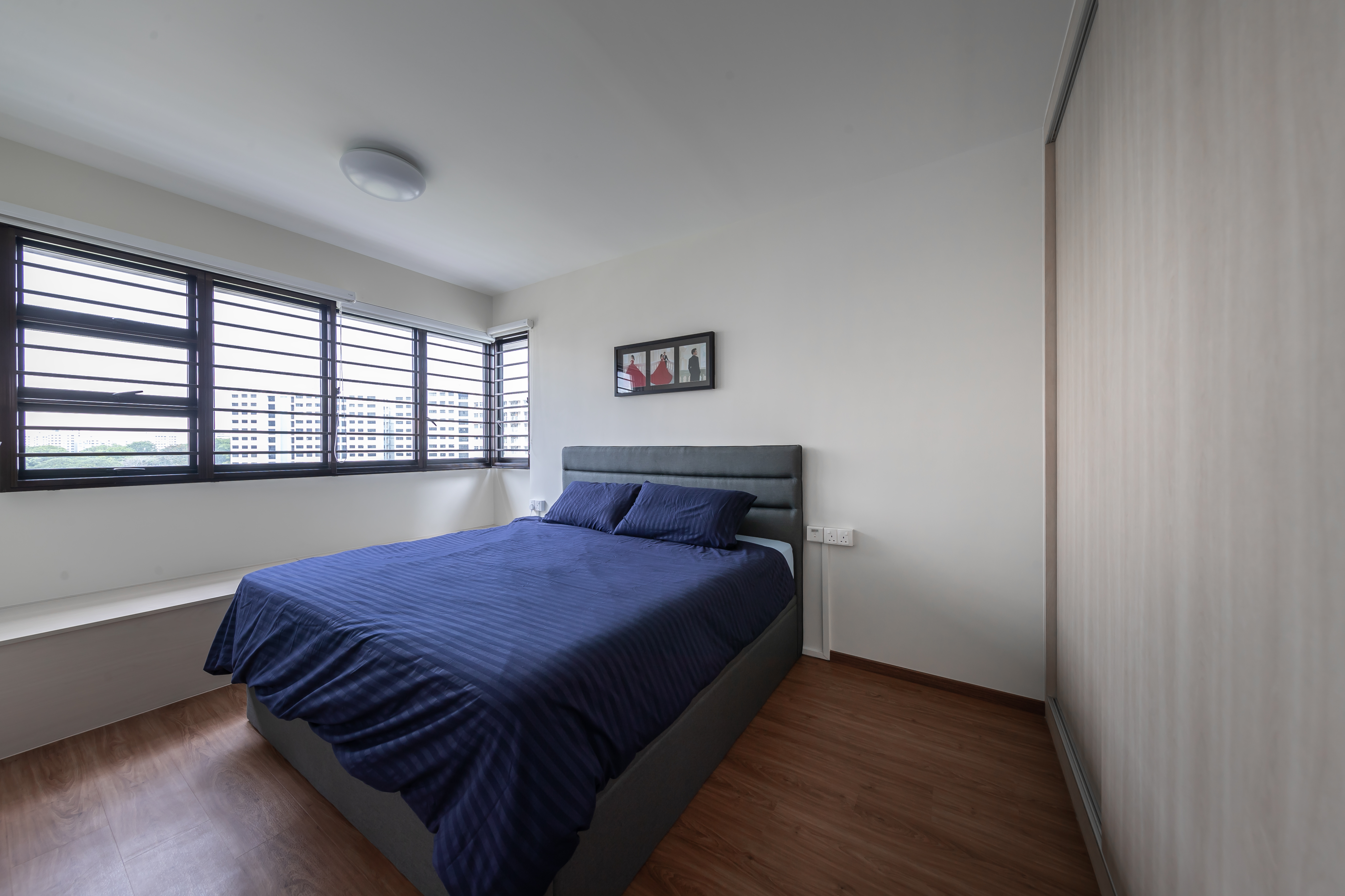 Scandinavian Design - Bedroom - HDB 4 Room - Design by Promax Design Pte Ltd