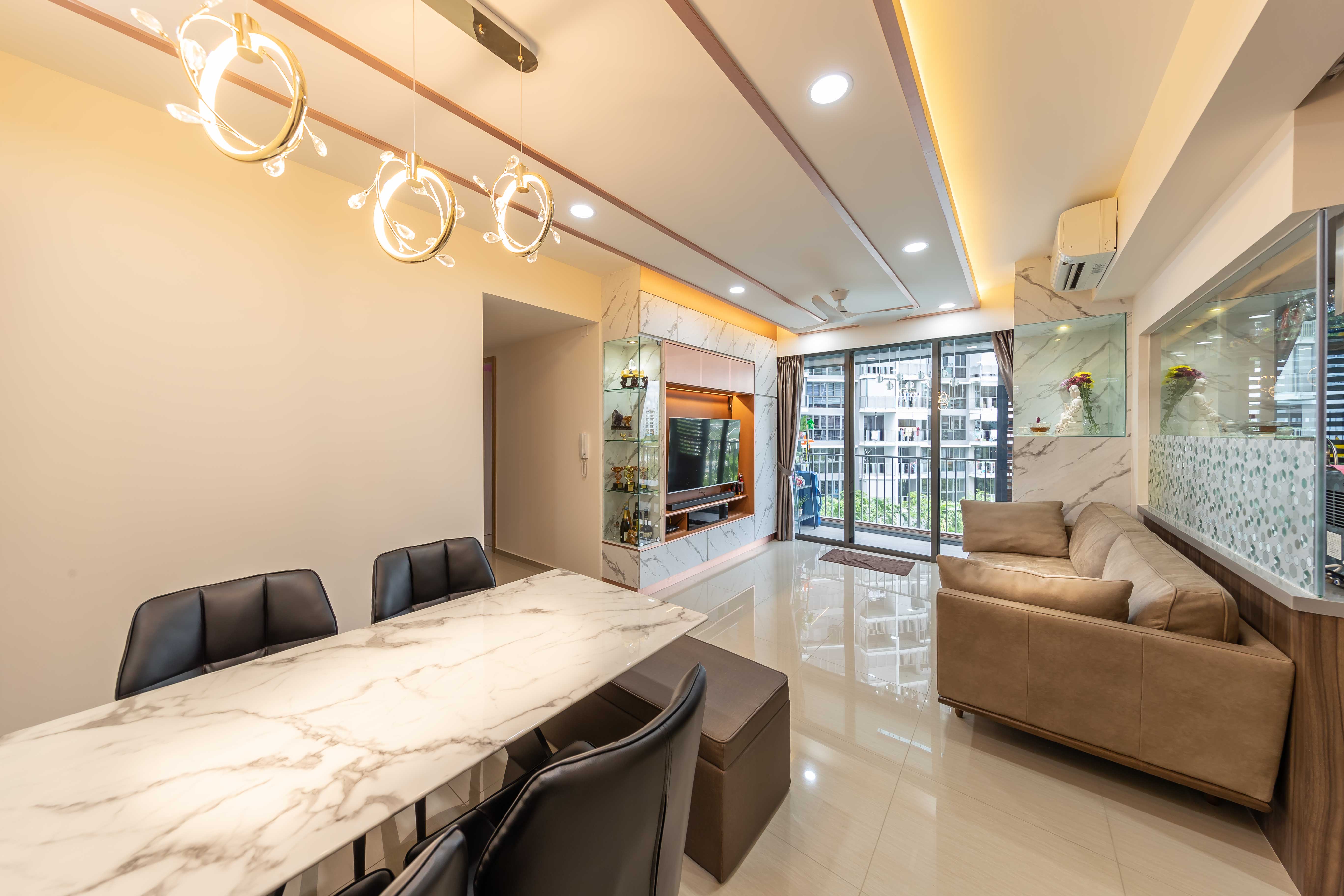 Modern Design - Dining Room - Condominium - Design by Promax Design Pte Ltd