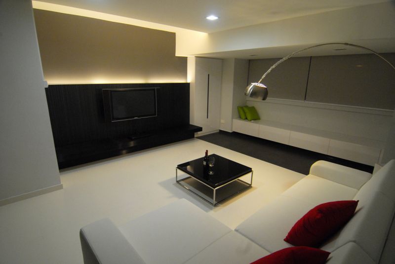 Minimalist, Modern Design - Living Room - HDB 5 Room - Design by Promax Design Pte Ltd