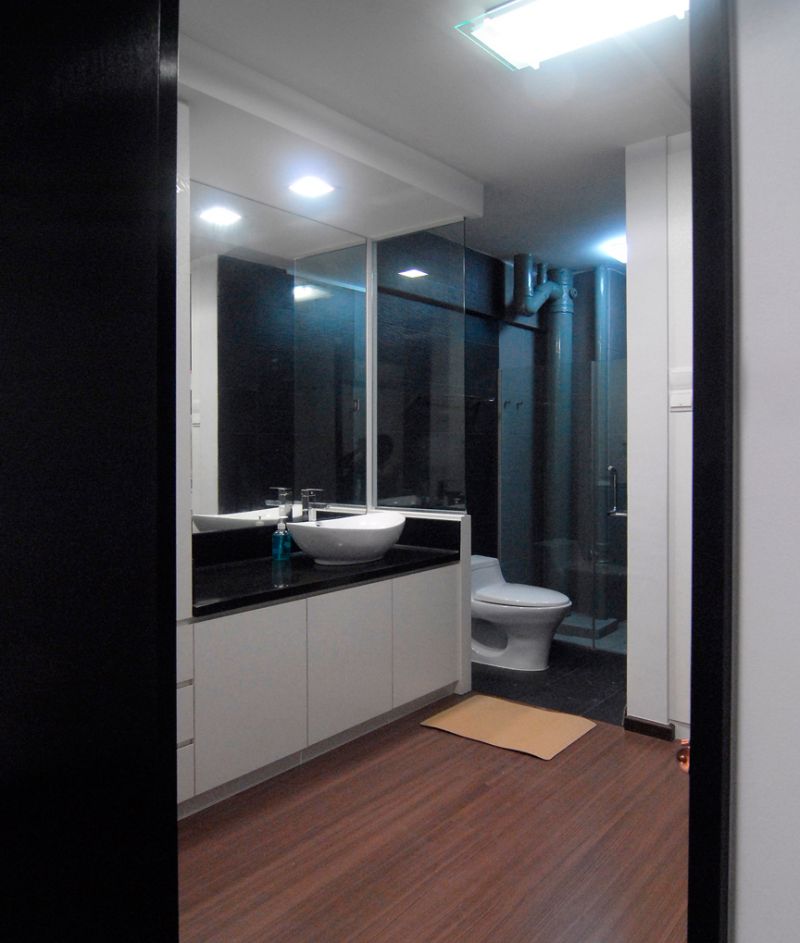 Minimalist, Modern Design - Bathroom - HDB 5 Room - Design by Promax Design Pte Ltd