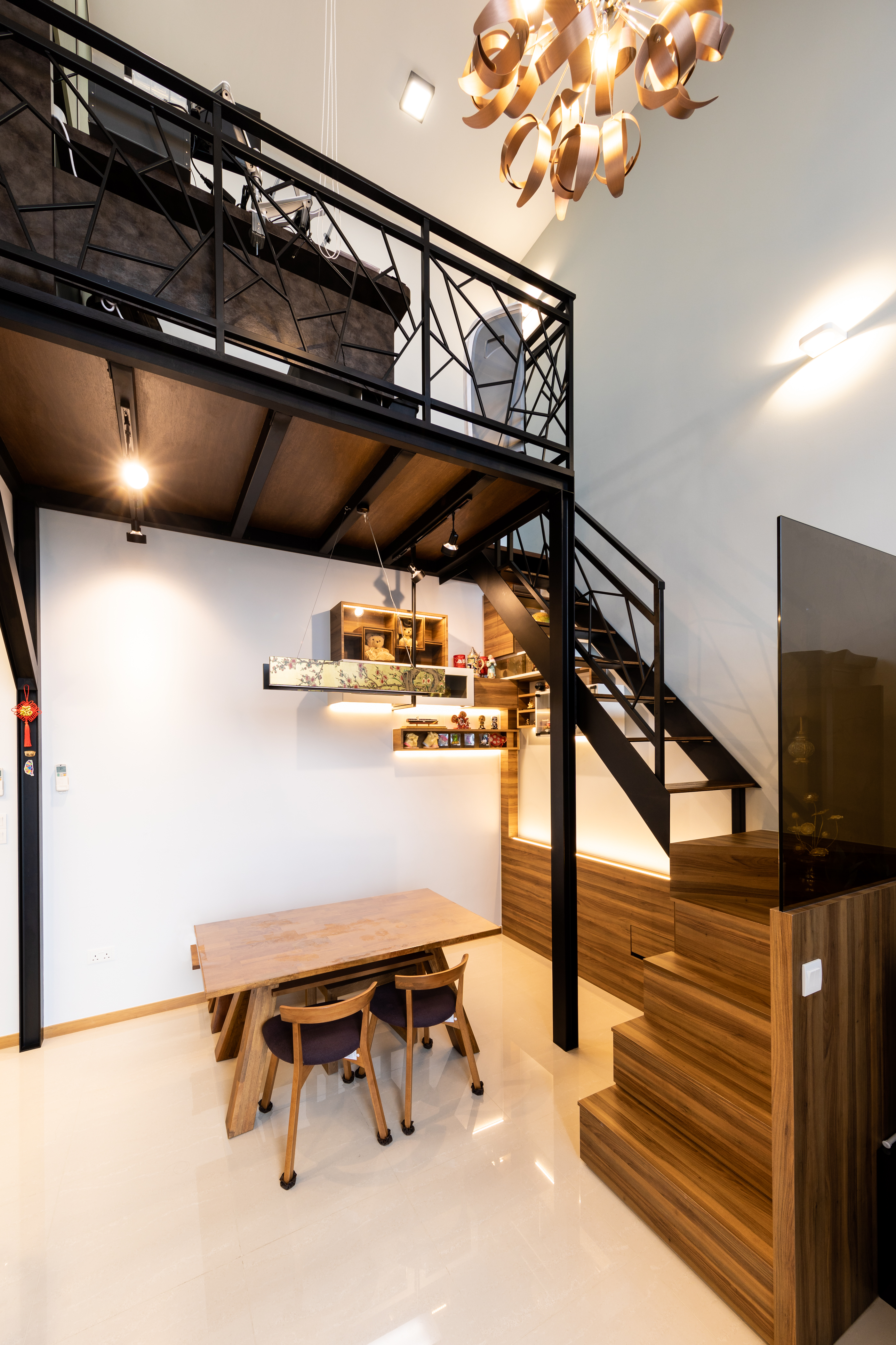 Eclectic, Modern Design - Dining Room - Condominium - Design by Prozfile Pte Ltd
