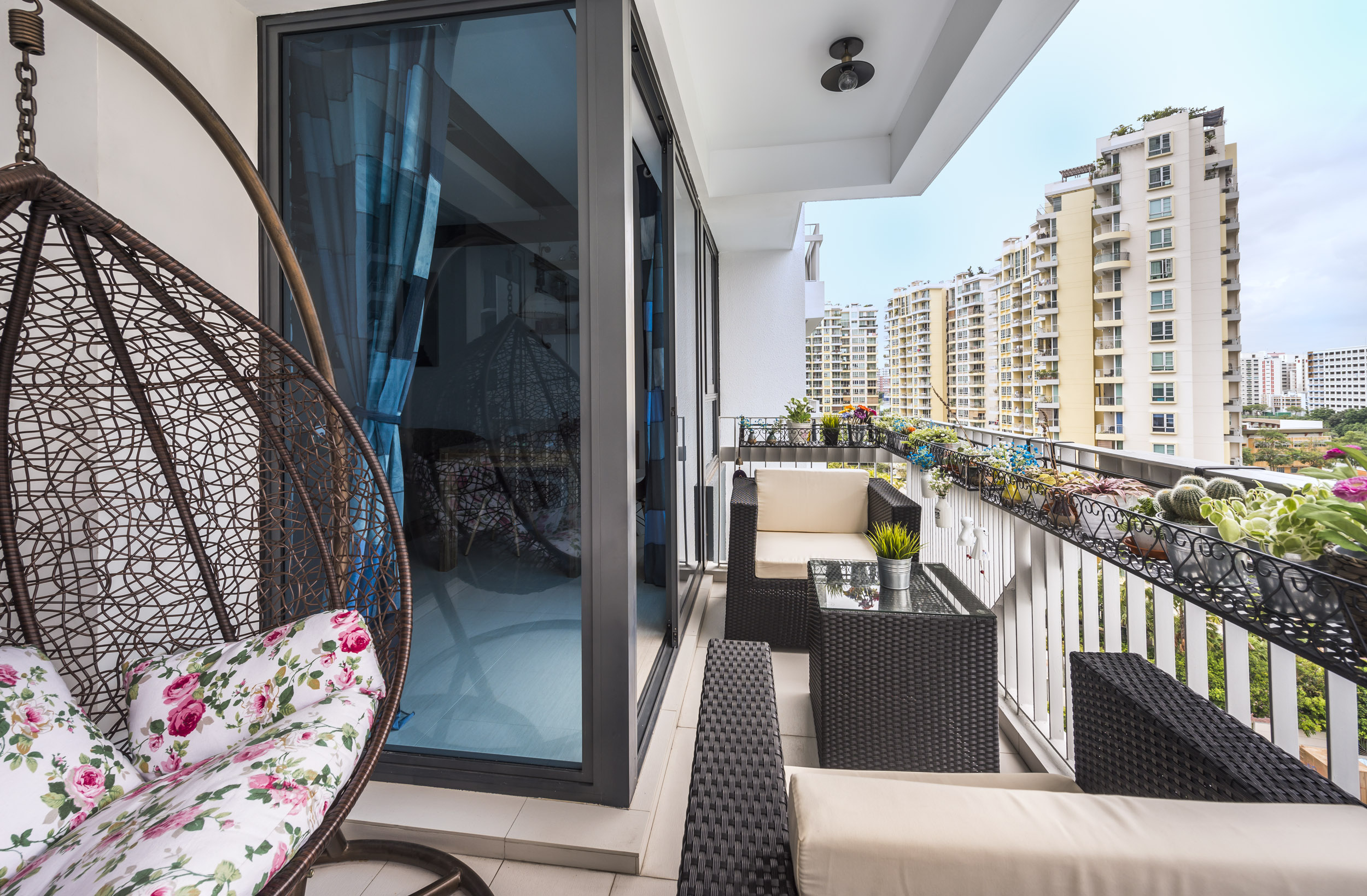 Eclectic, Industrial, Rustic Design - Balcony - Condominium - Design by Prozfile Pte Ltd