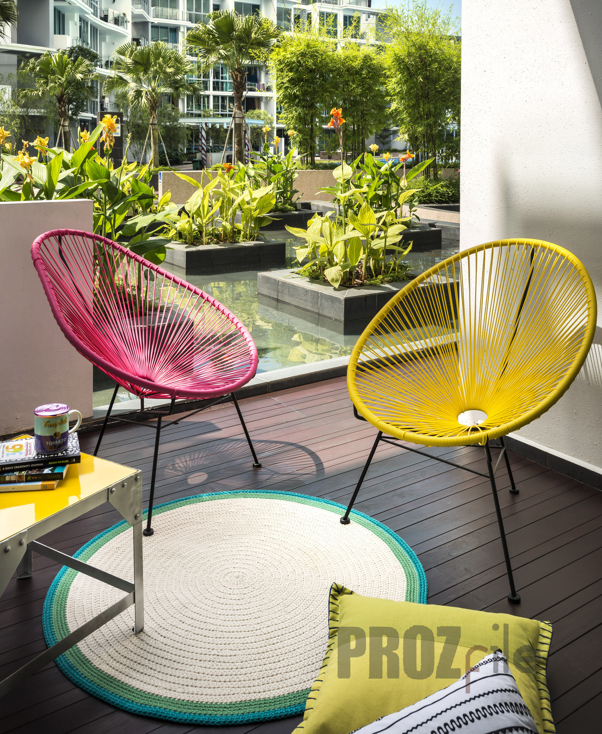 Scandinavian Design - Balcony - Condominium - Design by Prozfile Pte Ltd