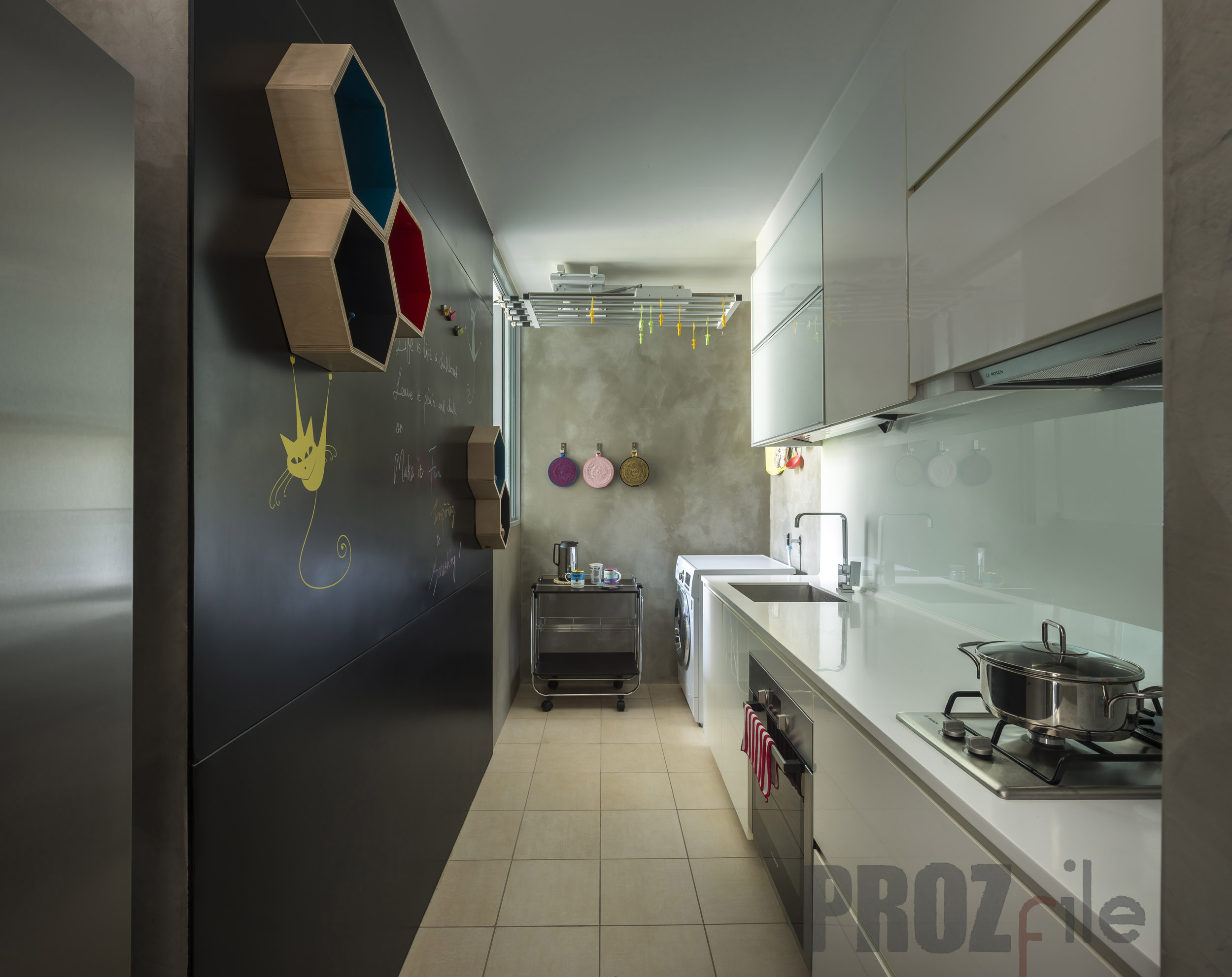 Scandinavian Design - Kitchen - Condominium - Design by Prozfile Pte Ltd