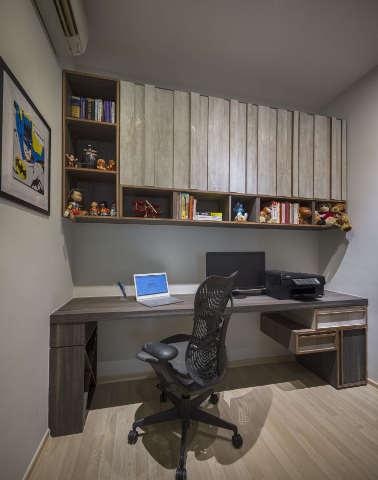 Contemporary, Scandinavian Design - Study Room - Condominium - Design by Prozfile Pte Ltd