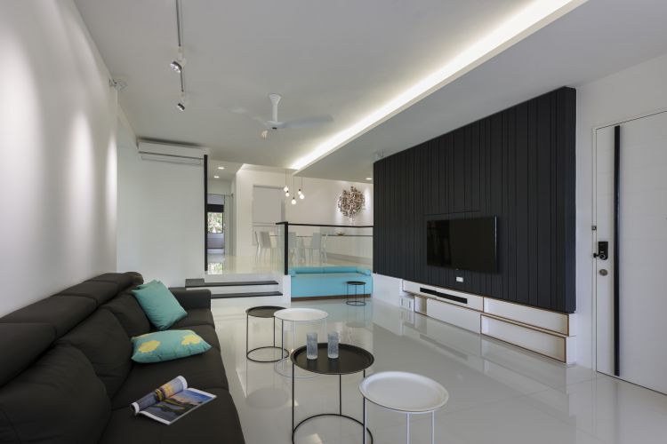 Contemporary, Modern Design - Living Room - Condominium - Design by Prozfile Pte Ltd