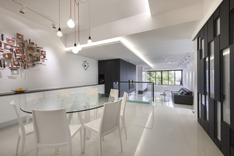 Contemporary, Modern Design - Dining Room - Condominium - Design by Prozfile Pte Ltd