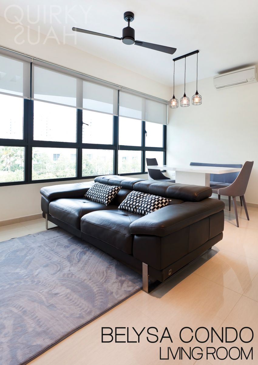 Minimalist, Modern Design - Living Room - Condominium - Design by Quirky Haus Pte Ltd