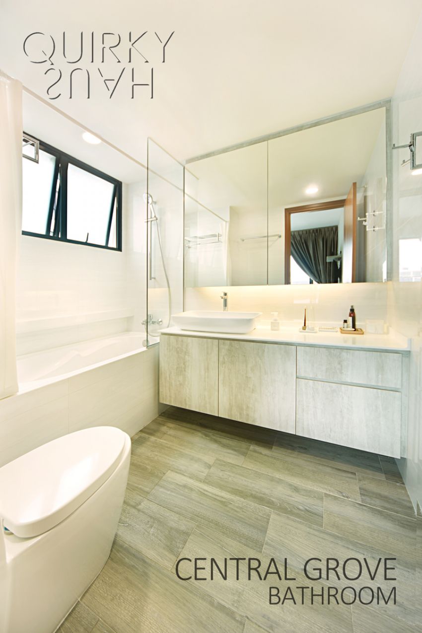 Minimalist, Modern Design - Bathroom - Condominium - Design by Quirky Haus Pte Ltd