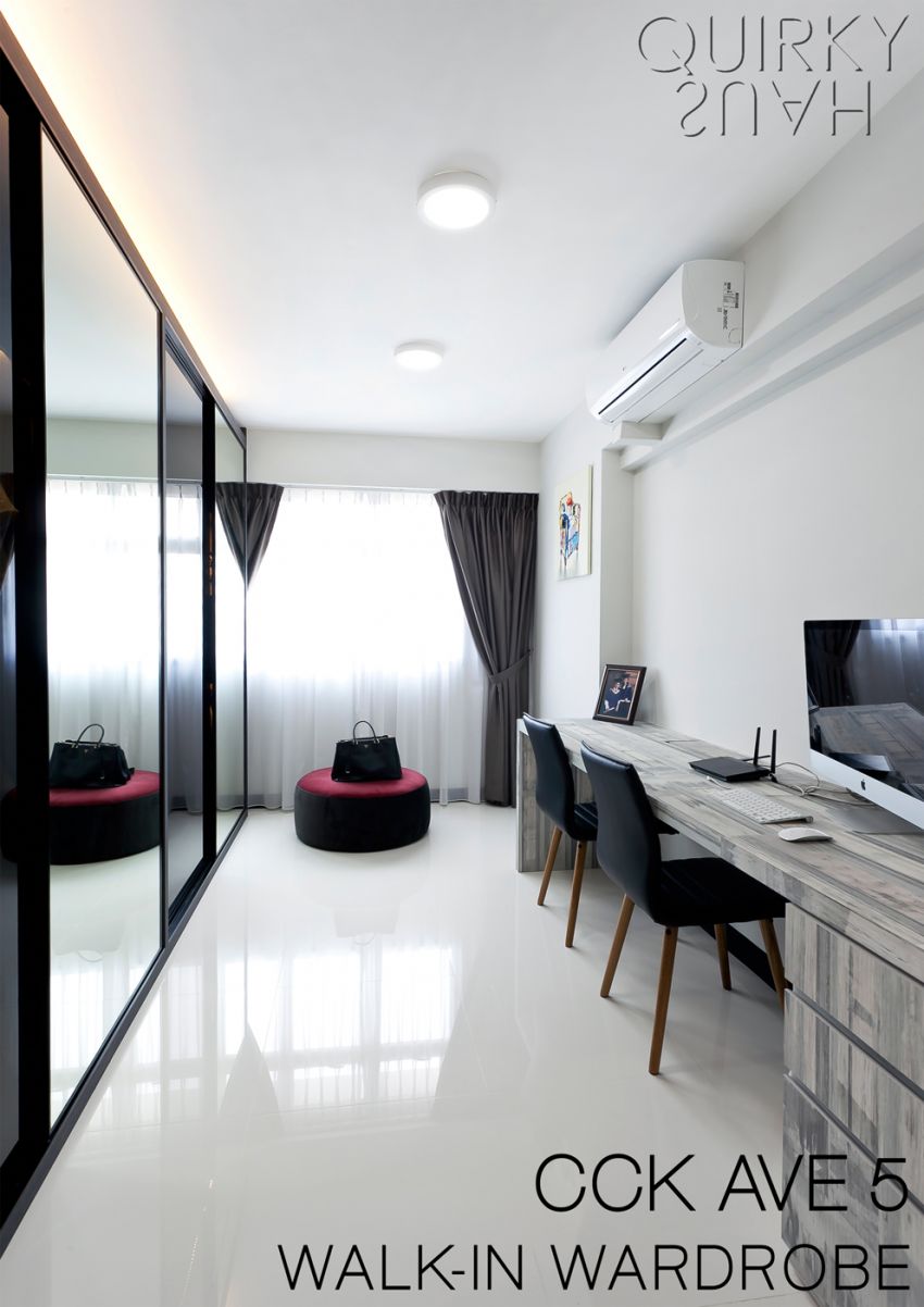 Contemporary, Modern Design - Bedroom - HDB 5 Room - Design by Quirky Haus Pte Ltd
