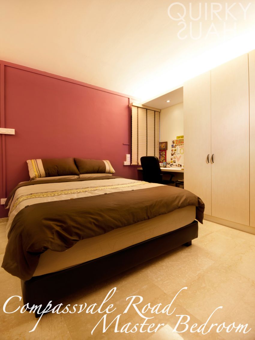 Industrial, Scandinavian Design - Bedroom - HDB 4 Room - Design by Quirky Haus Pte Ltd