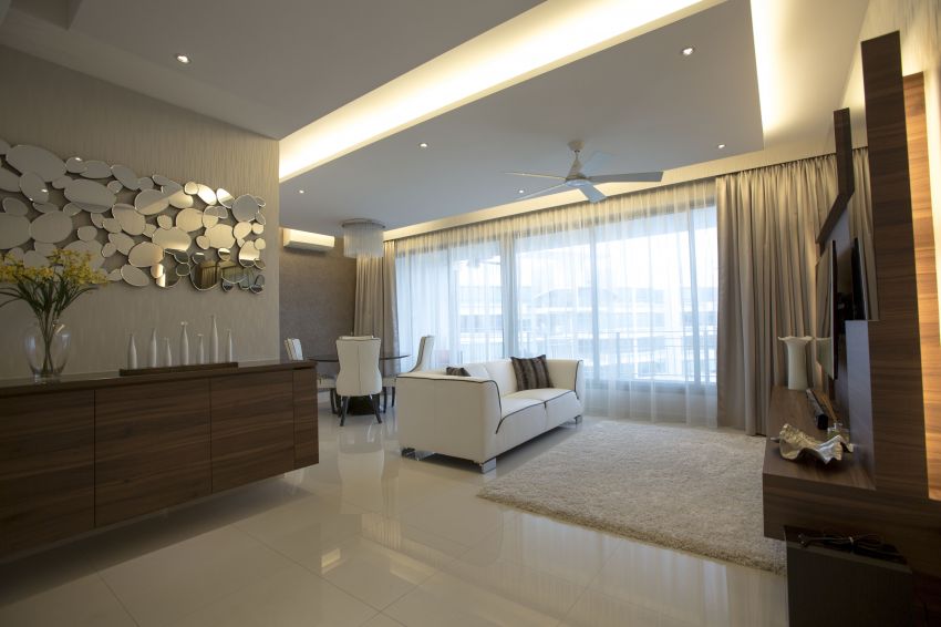 Contemporary Design - Living Room - Condominium - Design by Quirky Haus Pte Ltd