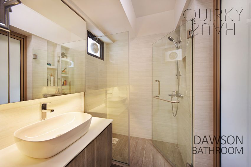 Modern, Scandinavian Design - Bathroom - HDB 4 Room - Design by Quirky Haus Pte Ltd
