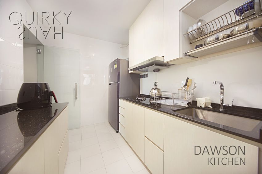 Modern, Scandinavian Design - Kitchen - HDB 4 Room - Design by Quirky Haus Pte Ltd