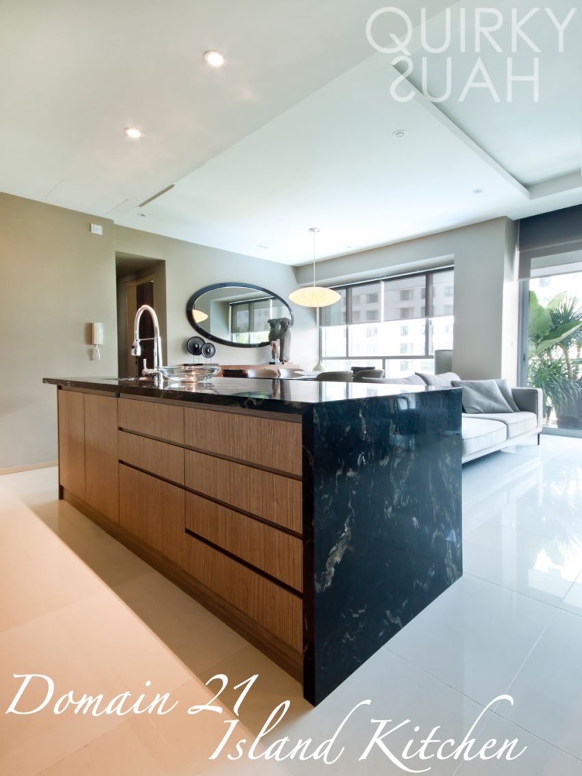 Country, Modern Design - Kitchen - Condominium - Design by Quirky Haus Pte Ltd