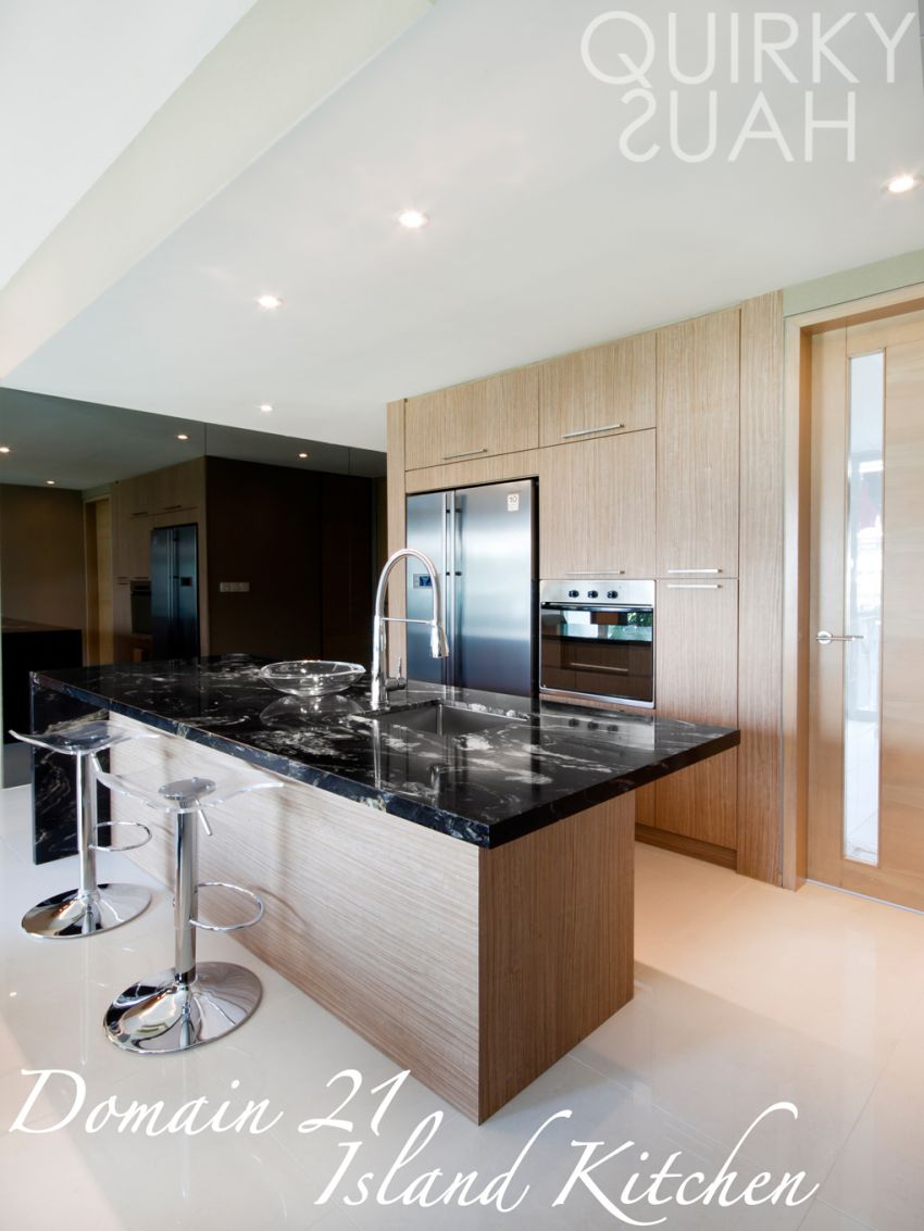 Country, Modern Design - Kitchen - Condominium - Design by Quirky Haus Pte Ltd