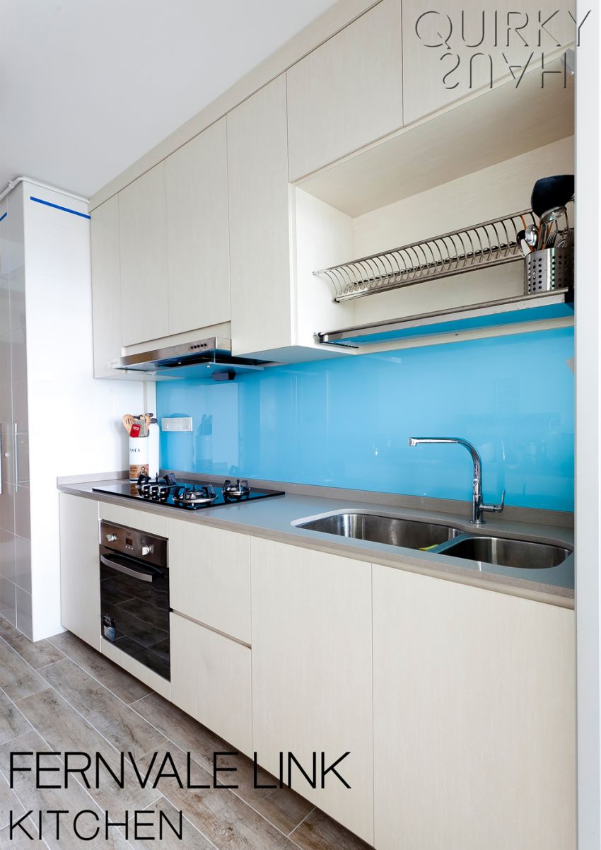 Contemporary, Industrial, Modern Design - Kitchen - HDB 4 Room - Design by Quirky Haus Pte Ltd