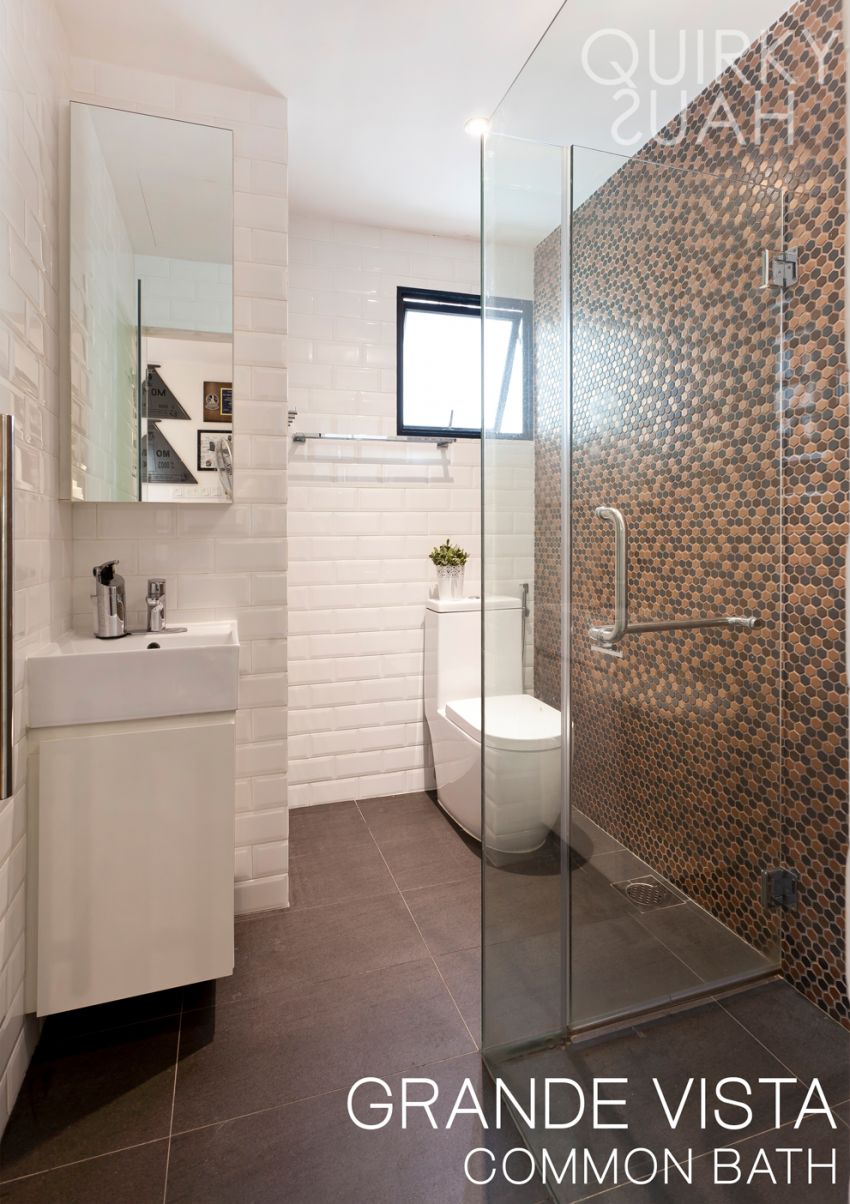 Minimalist, Modern Design - Bathroom - Condominium - Design by Quirky Haus Pte Ltd