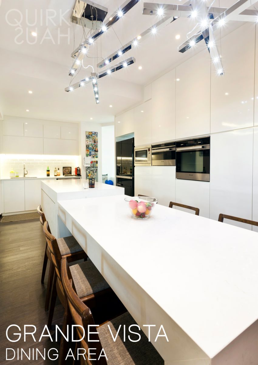 Minimalist, Modern Design - Kitchen - Condominium - Design by Quirky Haus Pte Ltd