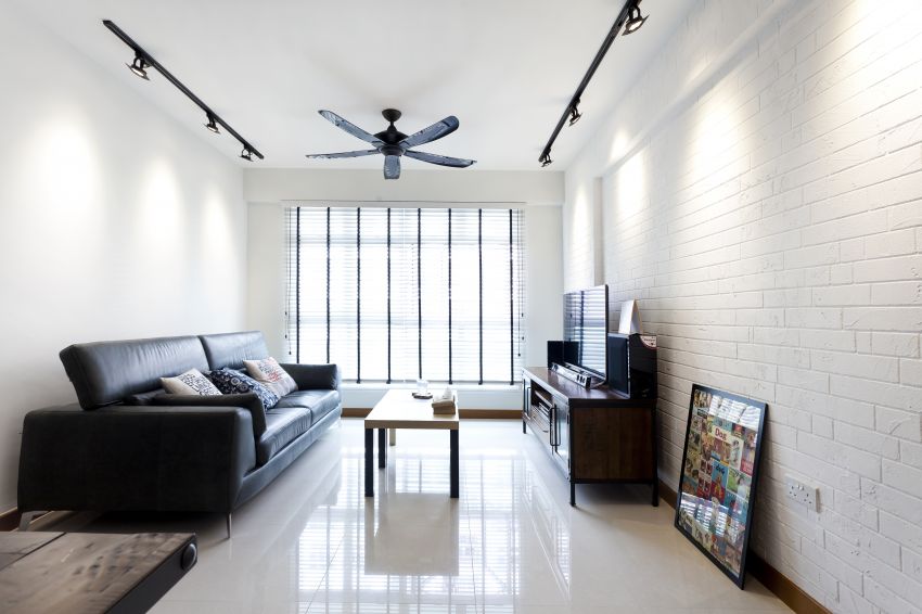 Modern Design - Living Room - HDB 4 Room - Design by Quirky Haus Pte Ltd