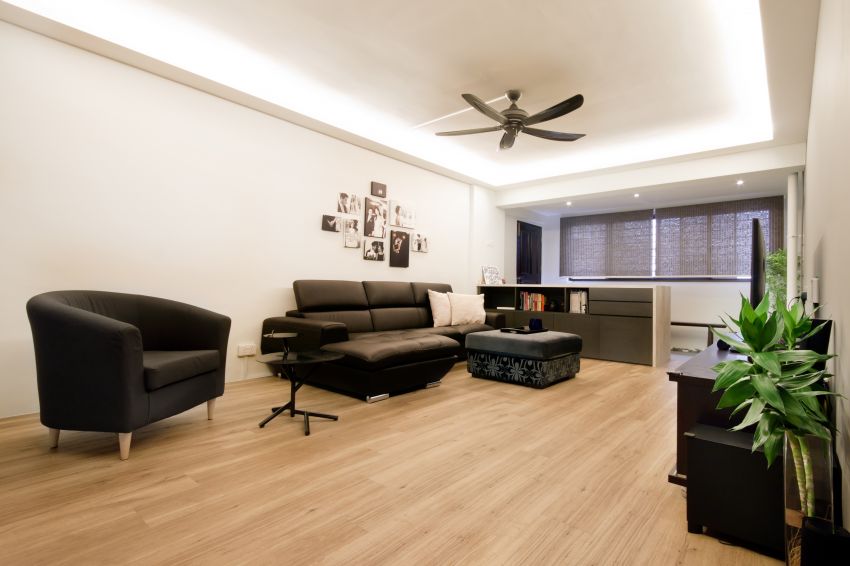 Modern Design - Living Room - HDB 5 Room - Design by Quirky Haus Pte Ltd