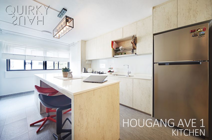 Scandinavian Design - Kitchen - HDB 3 Room - Design by Quirky Haus Pte Ltd
