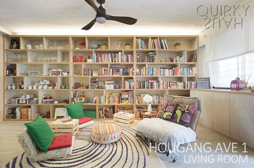 Scandinavian Design - Living Room - HDB 3 Room - Design by Quirky Haus Pte Ltd