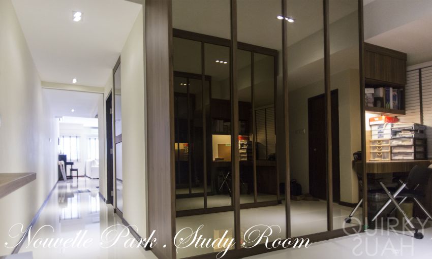 Contemporary, Modern Design - Study Room - Condominium - Design by Quirky Haus Pte Ltd