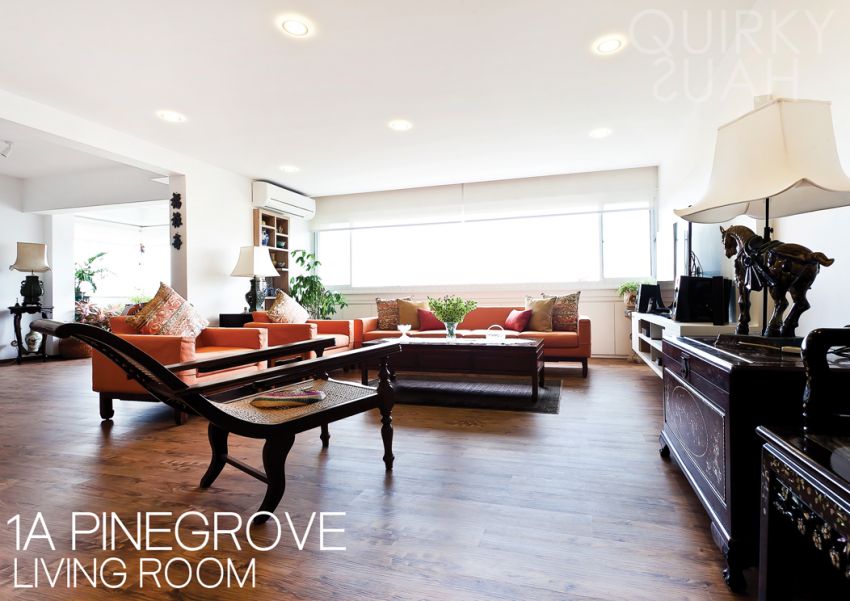 Modern, Vintage Design - Living Room - Condominium - Design by Quirky Haus Pte Ltd