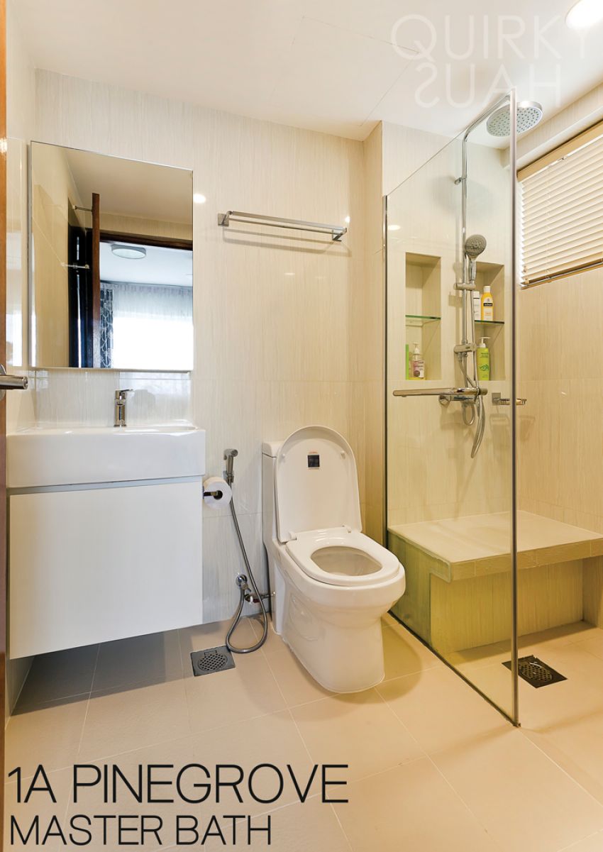 Modern, Vintage Design - Bathroom - Condominium - Design by Quirky Haus Pte Ltd