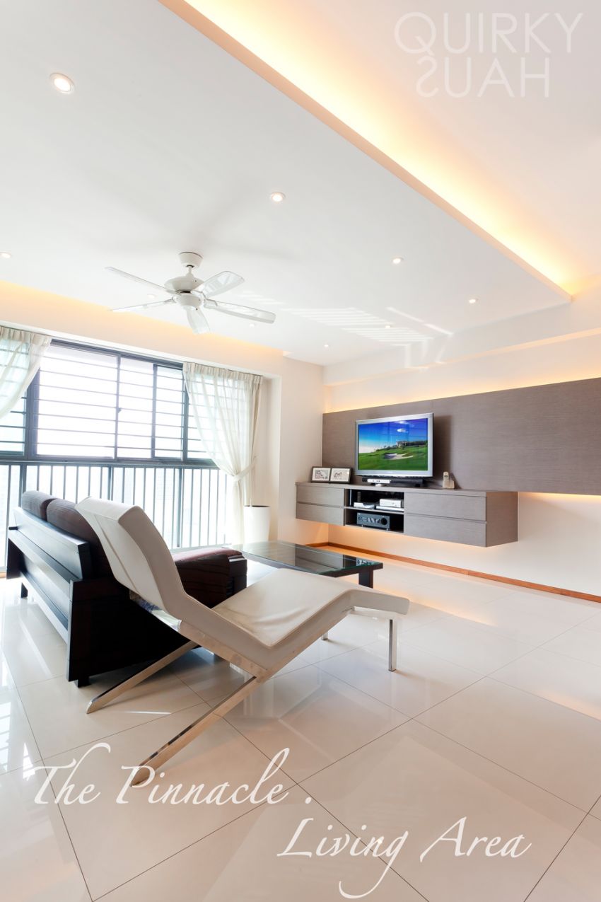 Modern Design - Living Room - HDB 4 Room - Design by Quirky Haus Pte Ltd