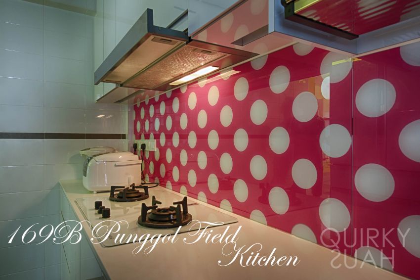 Modern, Retro Design - Kitchen - HDB 4 Room - Design by Quirky Haus Pte Ltd