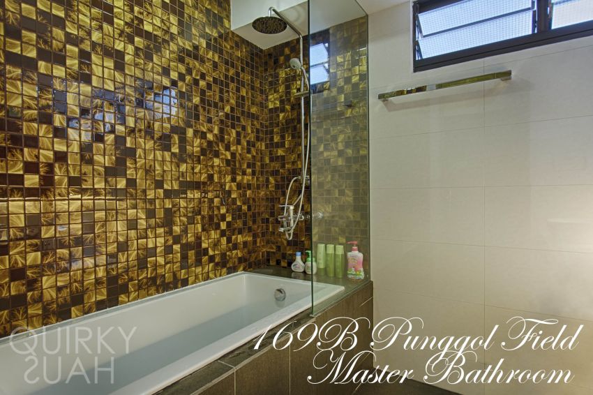 Modern, Retro Design - Bathroom - HDB 4 Room - Design by Quirky Haus Pte Ltd