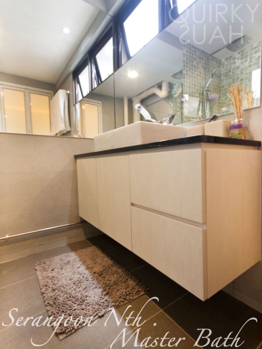 Minimalist Design - Bathroom - HDB 5 Room - Design by Quirky Haus Pte Ltd