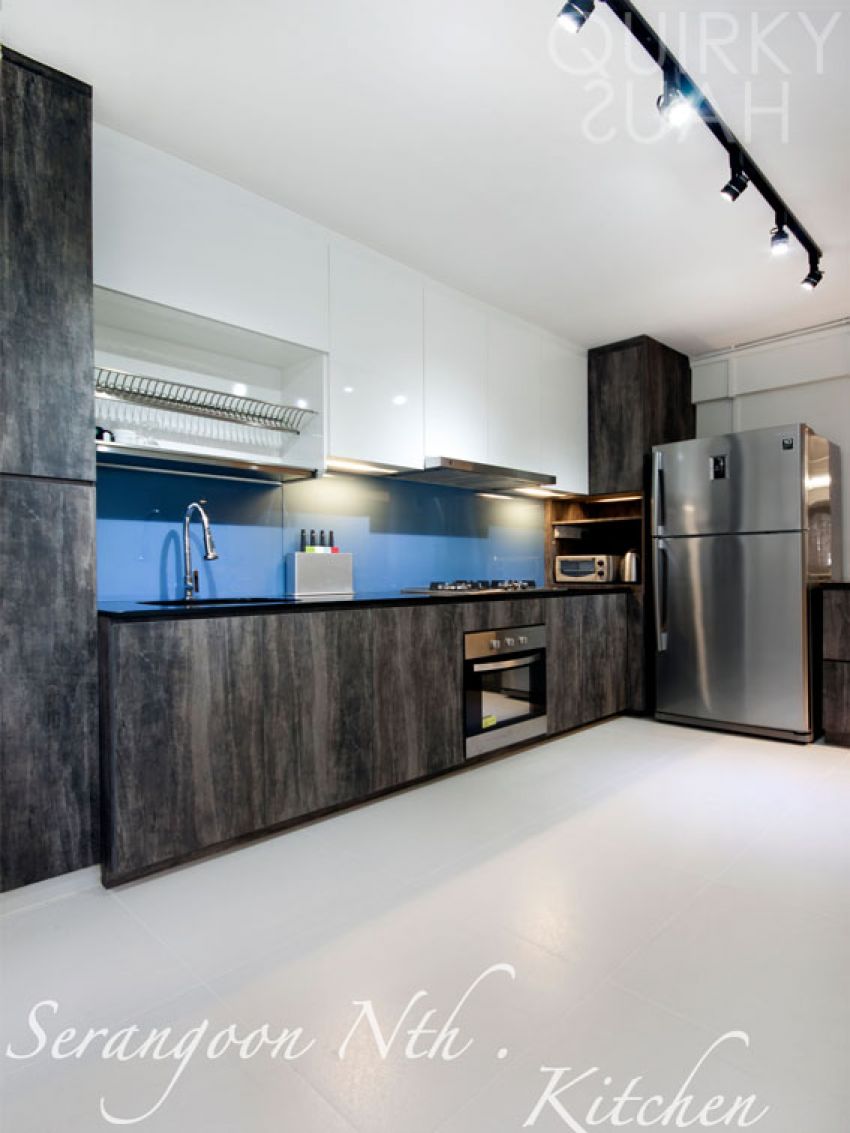 Minimalist Design - Kitchen - HDB 5 Room - Design by Quirky Haus Pte Ltd