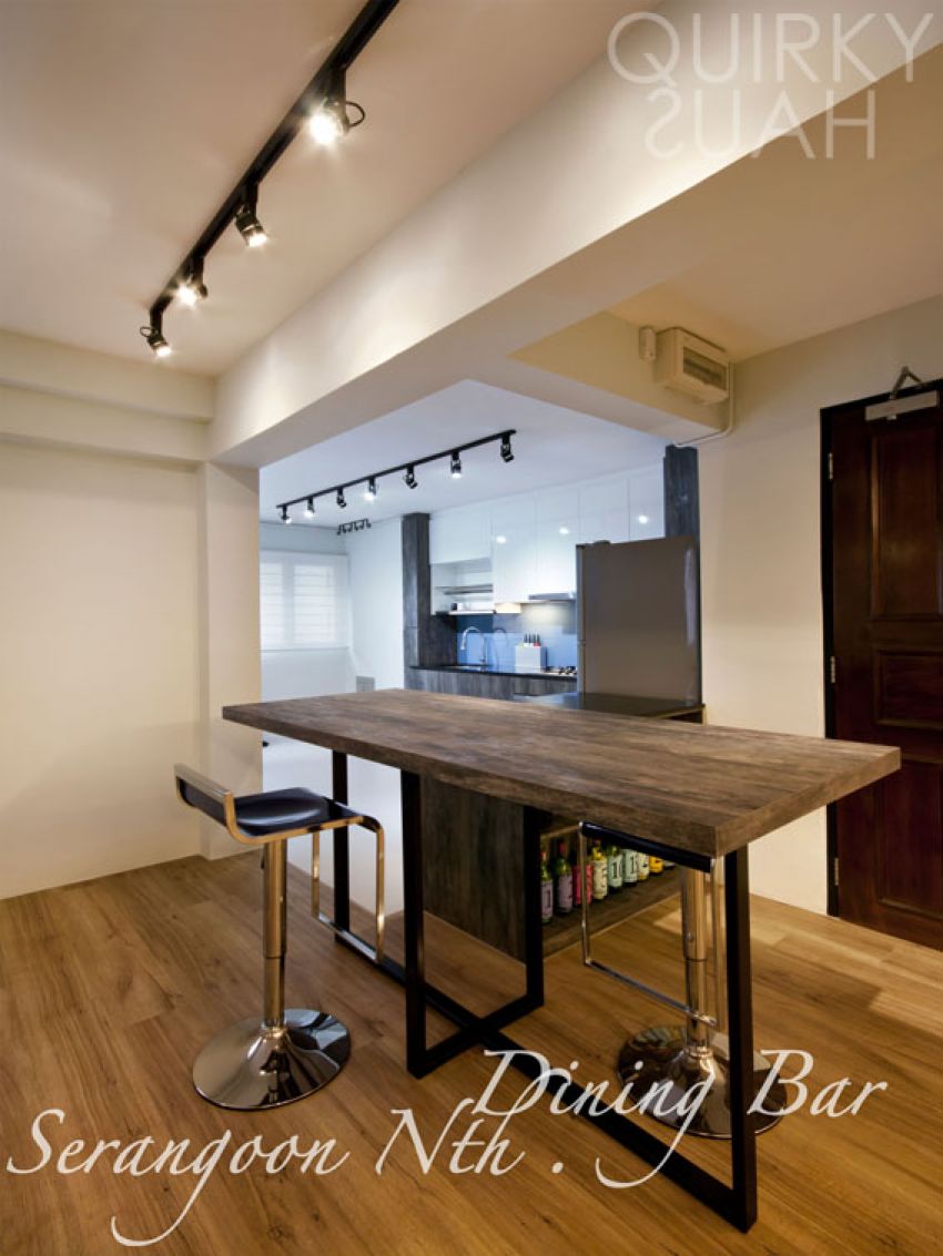 Minimalist Design - Dining Room - HDB 5 Room - Design by Quirky Haus Pte Ltd