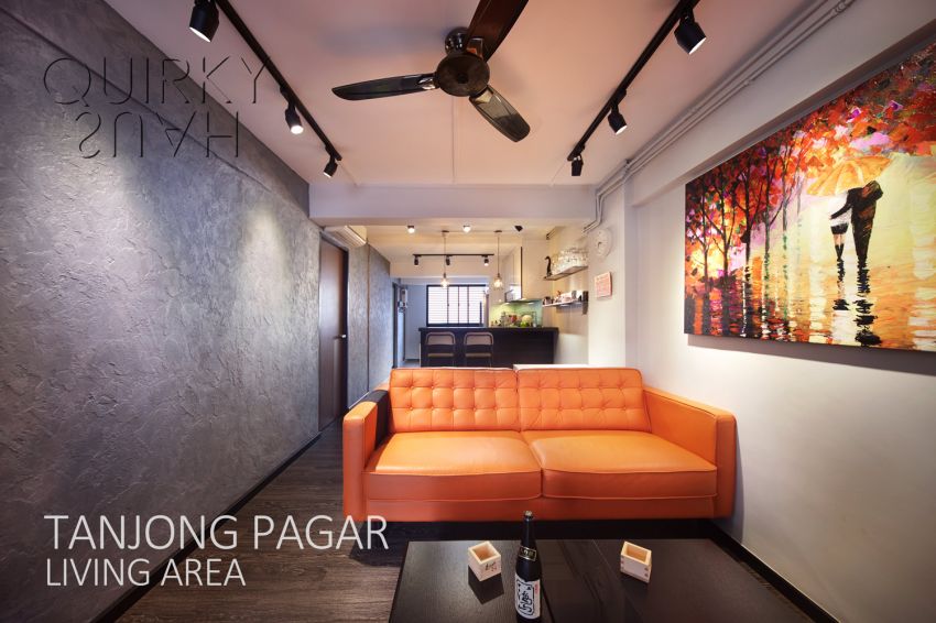 Contemporary, Scandinavian Design - Living Room - HDB 3 Room - Design by Quirky Haus Pte Ltd