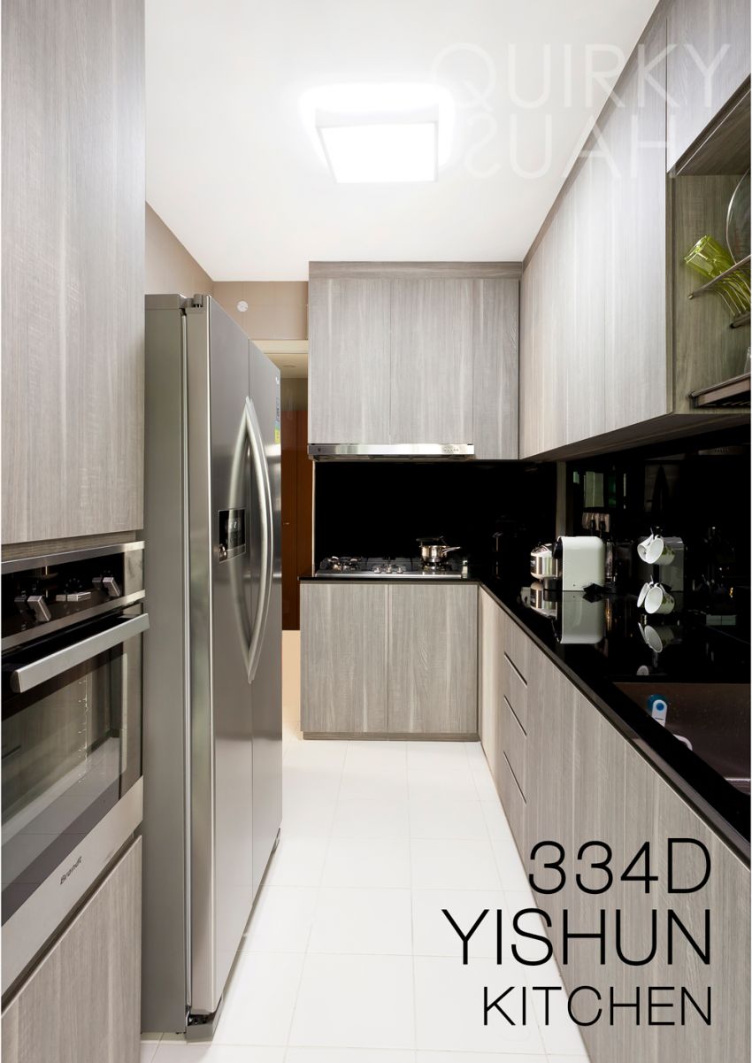 Minimalist, Modern Design - Kitchen - HDB 4 Room - Design by Quirky Haus Pte Ltd