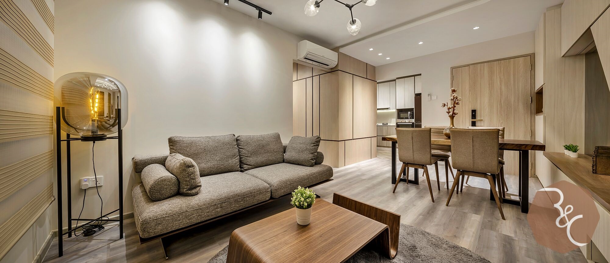Contemporary Design - Living Room - Retail - Design by R&C Design Solution
