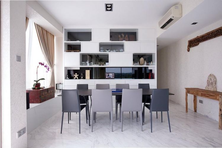 Minimalist, Modern, Scandinavian Design - Dining Room - Condominium - Design by Renozone Interior Design House