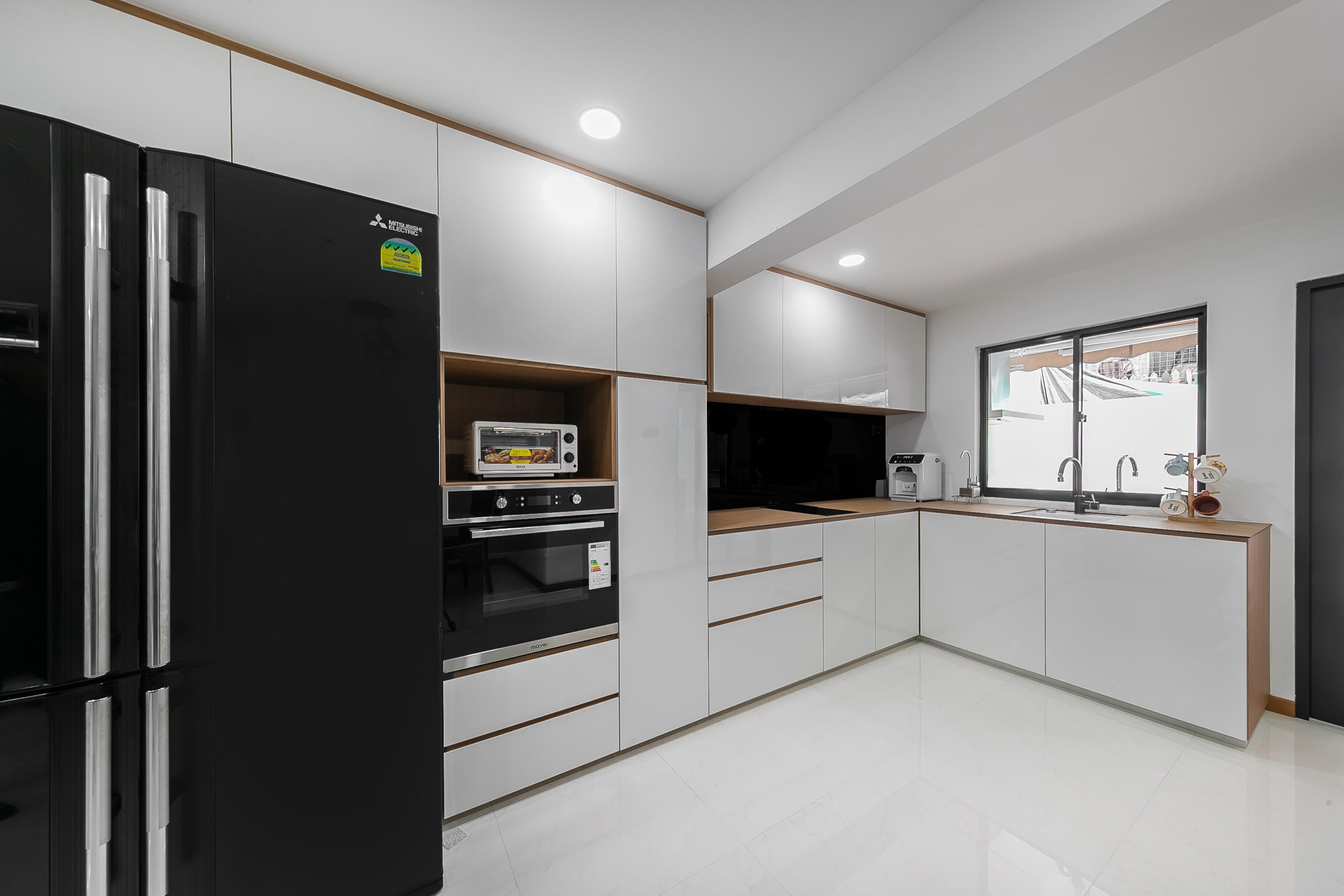 Scandinavian Design - Kitchen - Landed House - Design by Renozone Interior Design House