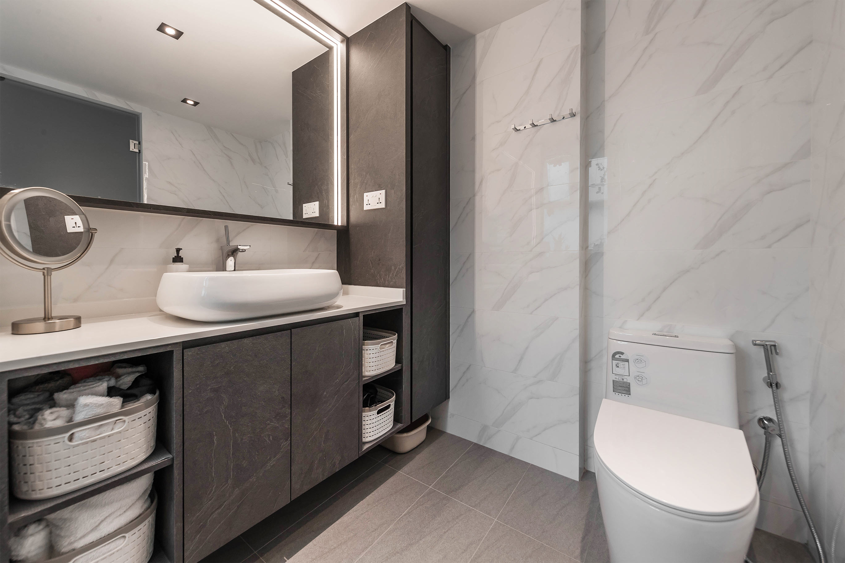 Contemporary, Modern Design - Bathroom - Condominium - Design by Renozone Interior Design House