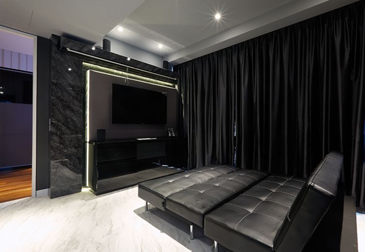 Contemporary, Modern Design - Entertainment Room - Condominium - Design by Renozone Interior Design House