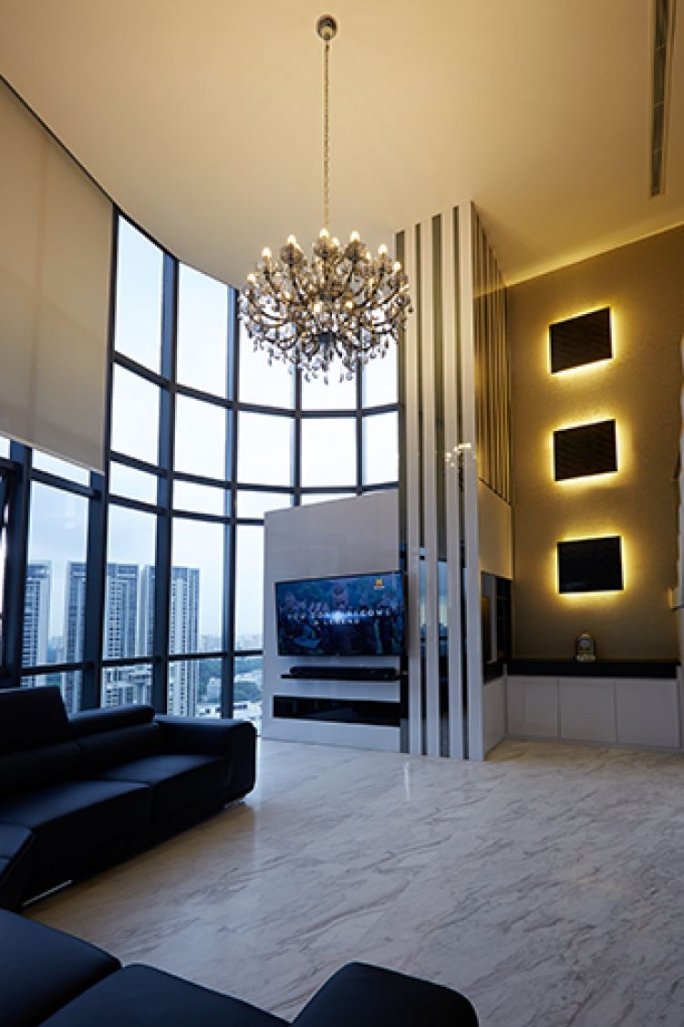 Contemporary, Modern Design - Living Room - Condominium - Design by Renozone Interior Design House