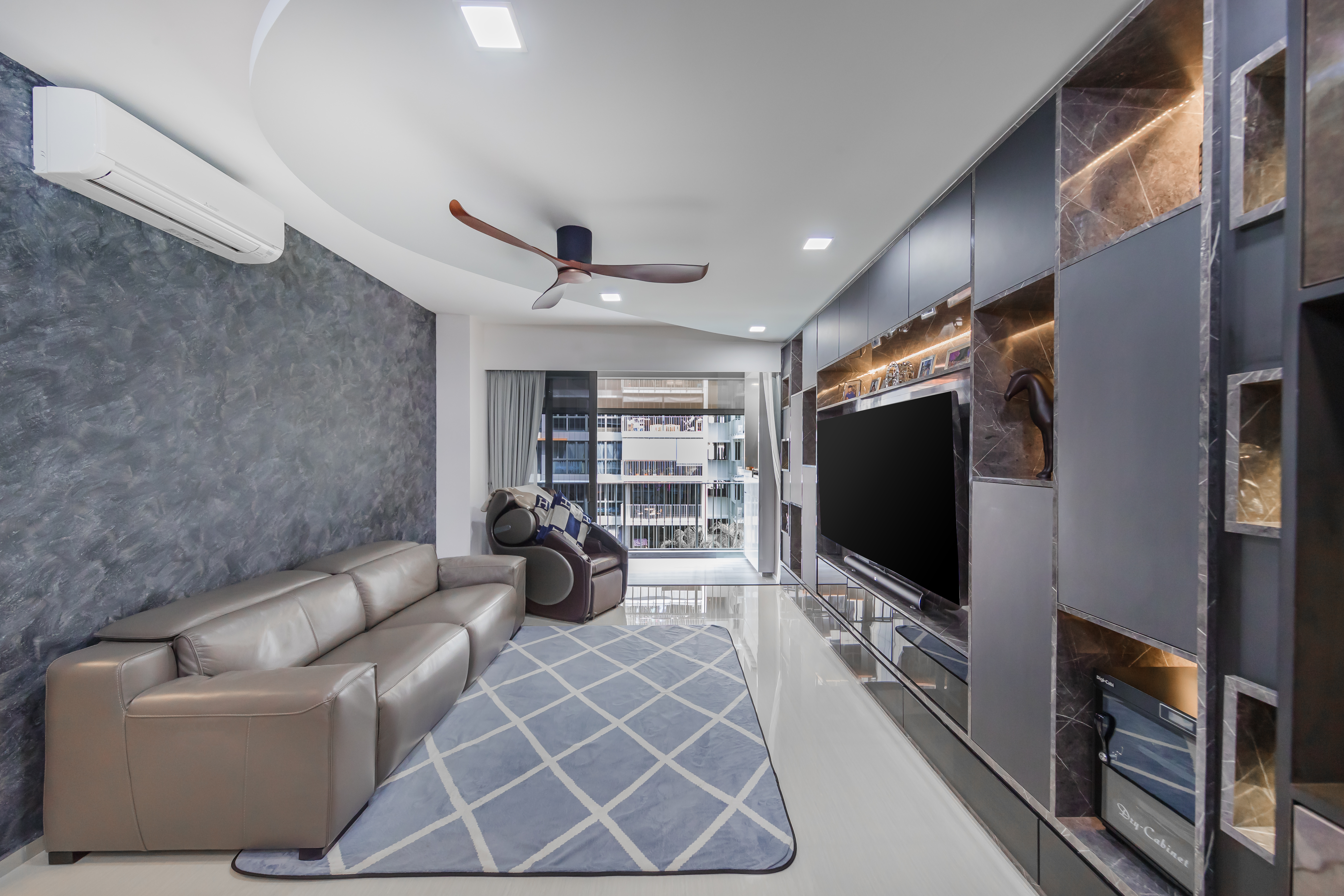 Contemporary, Modern Design - Living Room - Condominium - Design by Renozone Interior Design House
