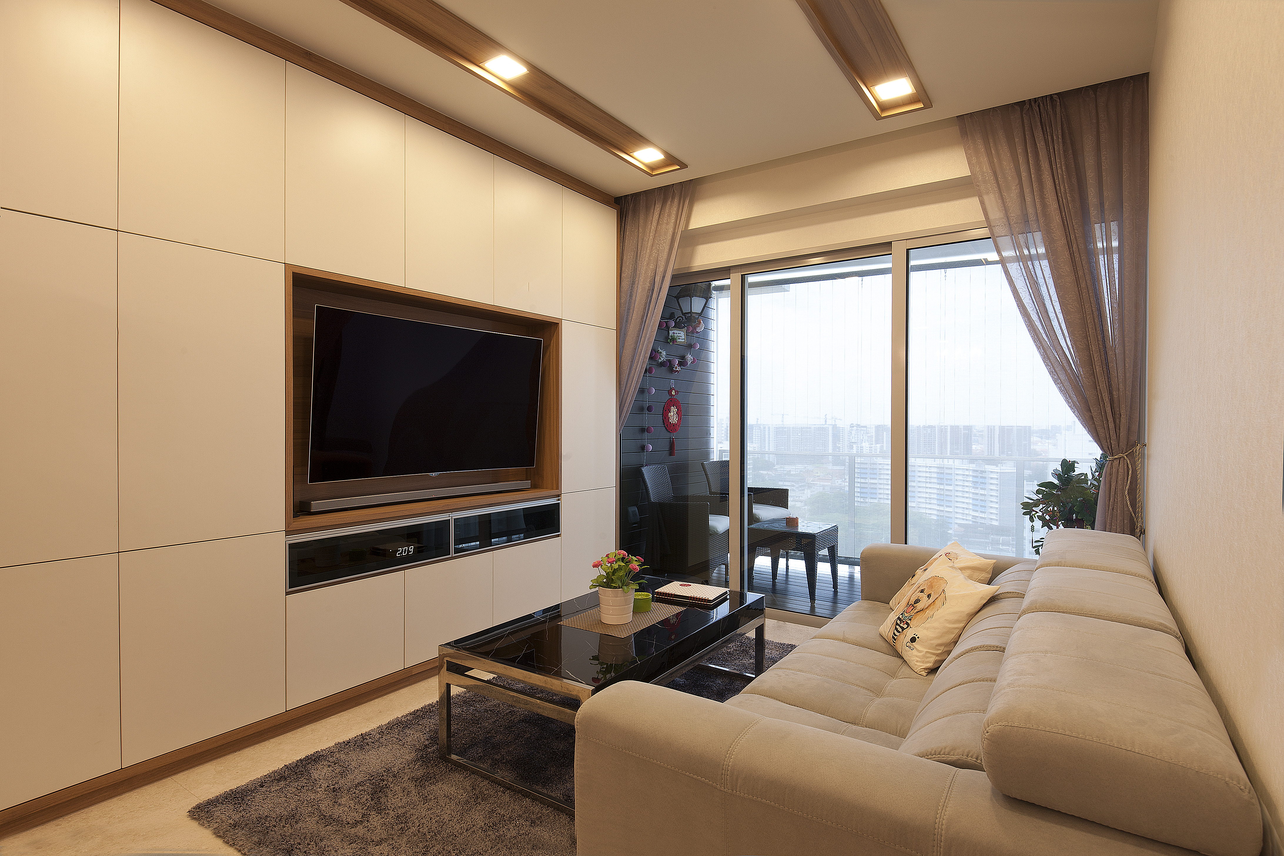 Classical, Retro Design - Living Room - Condominium - Design by Renozone Interior Design House