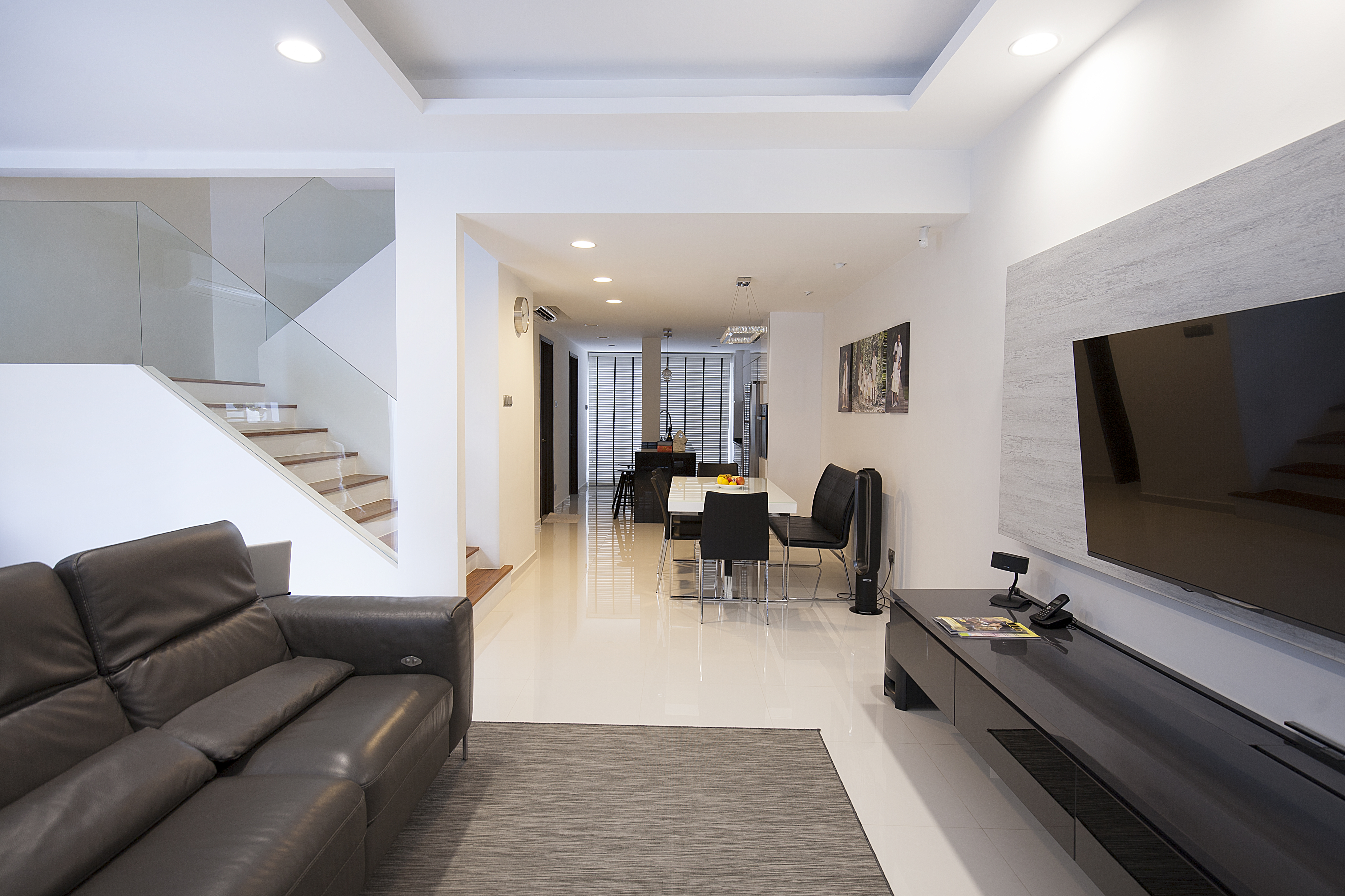 Classical, Minimalist, Modern Design - Living Room - Landed House - Design by Renozone Interior Design House