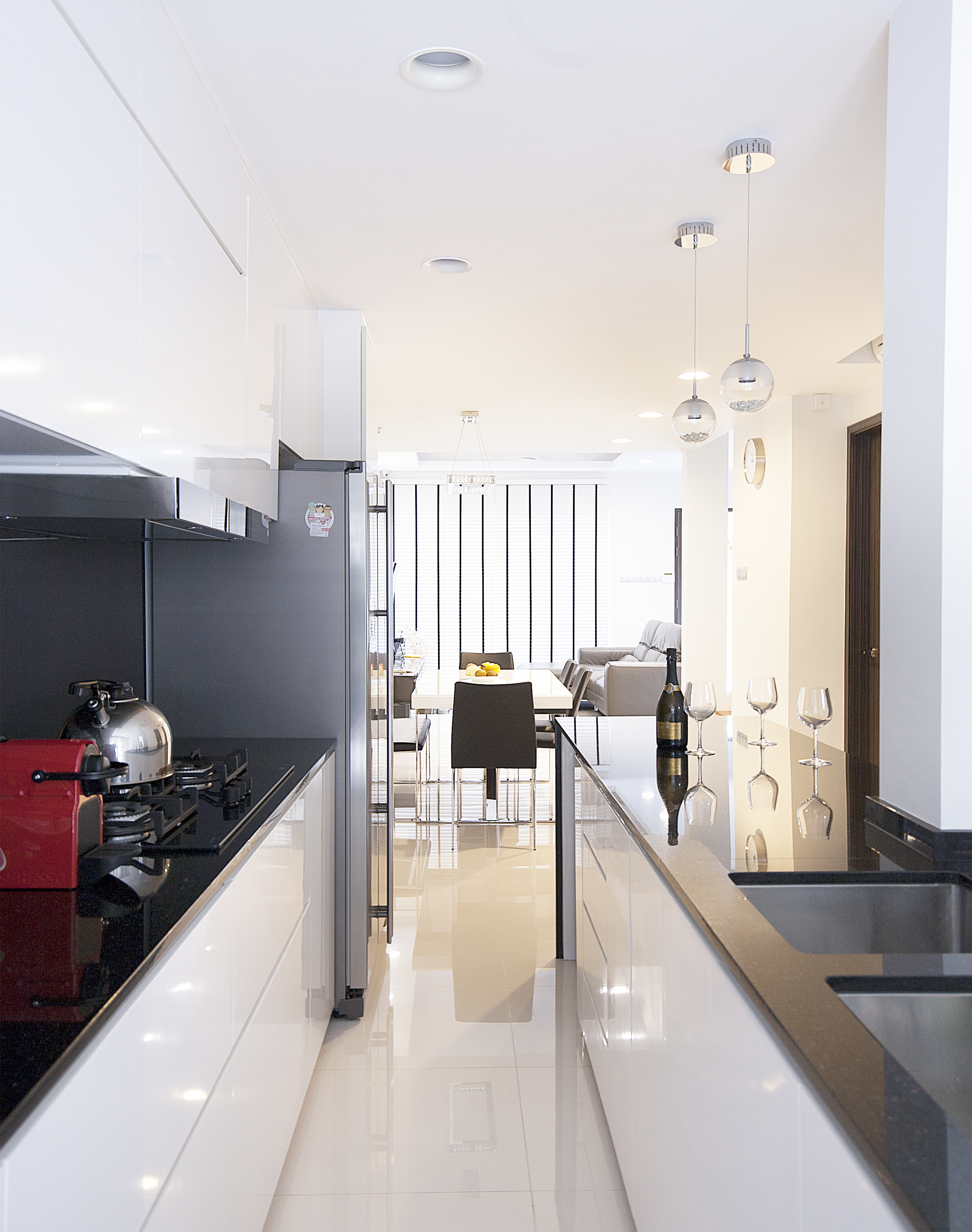 Classical, Minimalist, Modern Design - Kitchen - Landed House - Design by Renozone Interior Design House